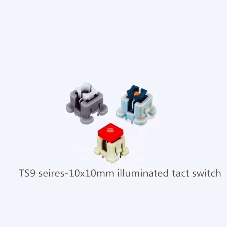 illuminated tact switch_7X7MM led tact switch